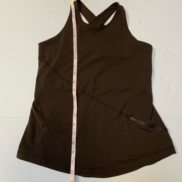 Lululemon brown cross back tank - Picture 5 of 5
